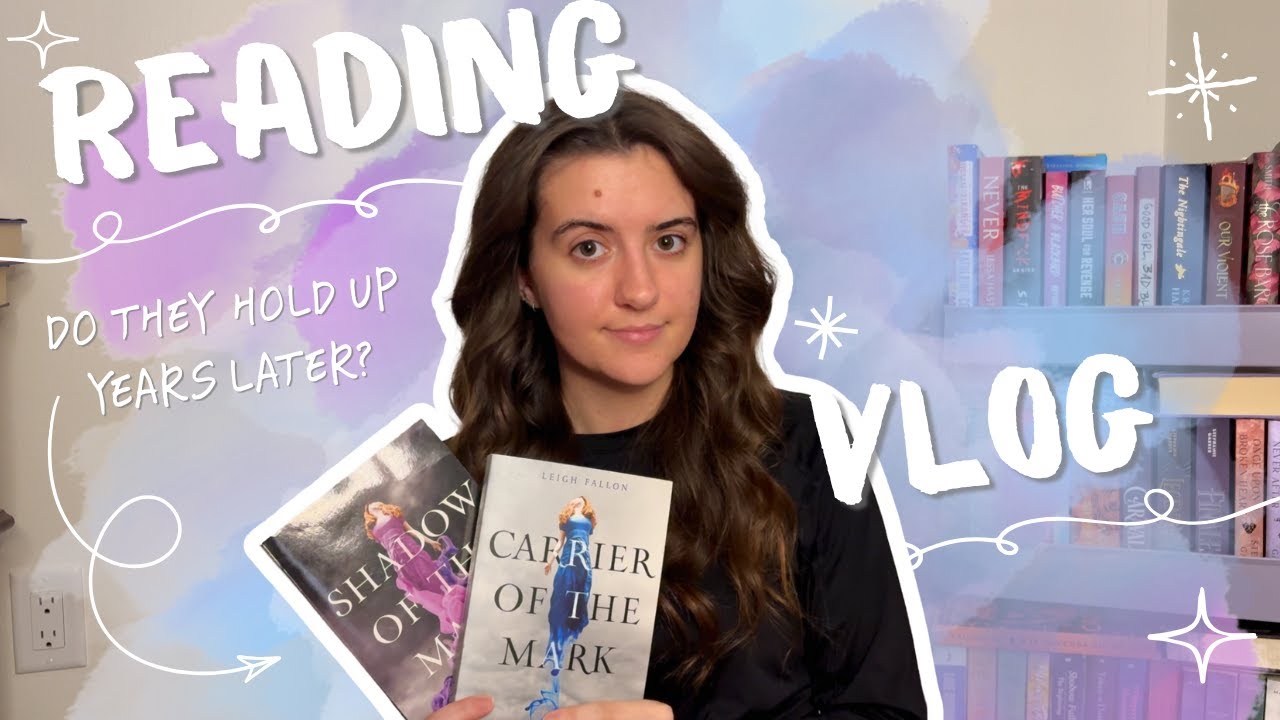Rereading Carrier & Shadow of the Mark by Leigh Fallon 📚✨⚡🌧️