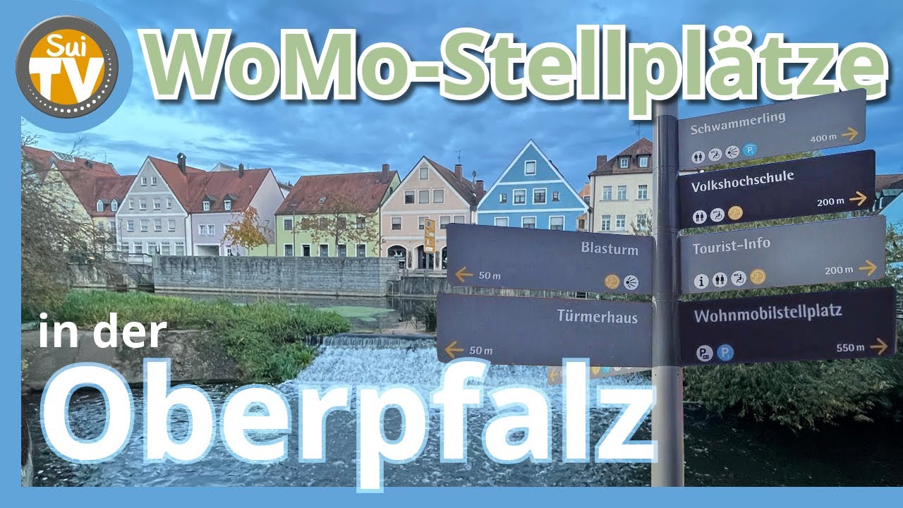 Wohnmobil-Stellplätze in der Oberpfalz