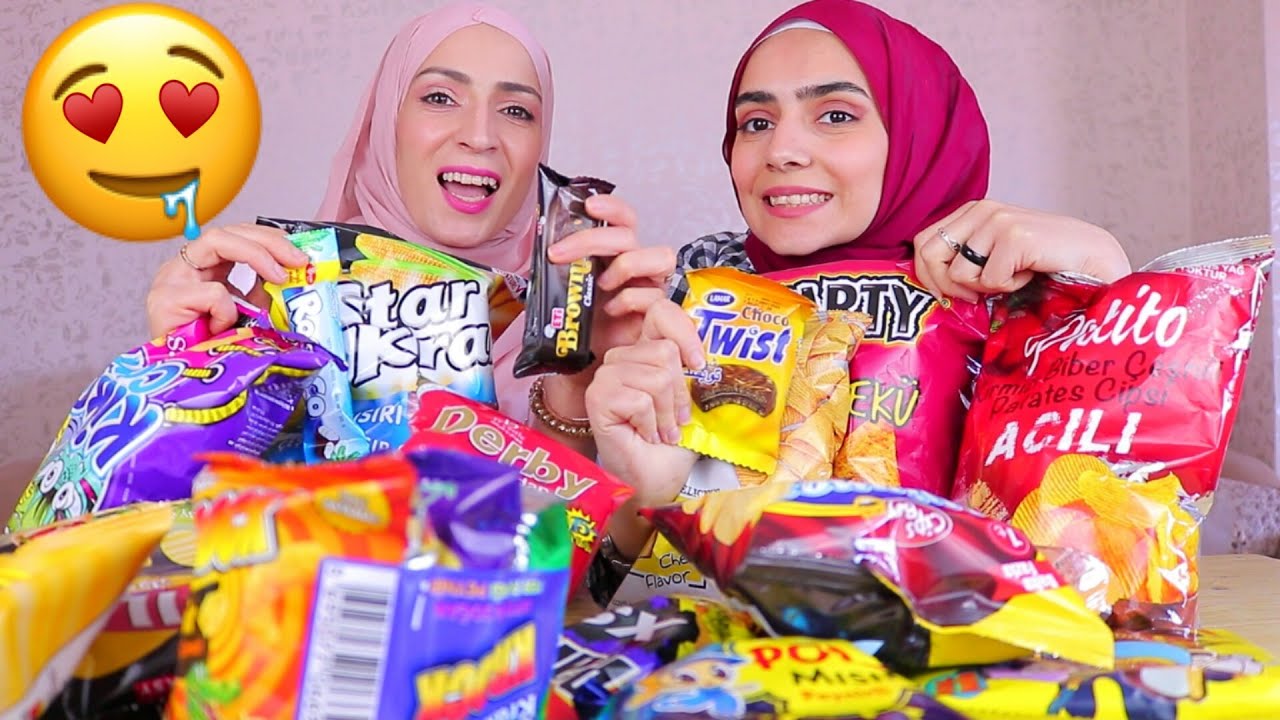 الفرق بين الأكل التركي والسوري (الشيبس والبسكوت)🍫🍪
