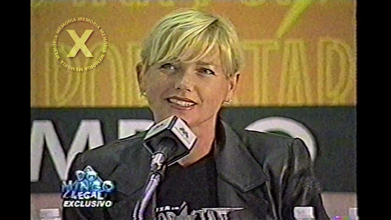 Coletiva do filme Xuxa Popstar - Domingo Legal 10/12/2000