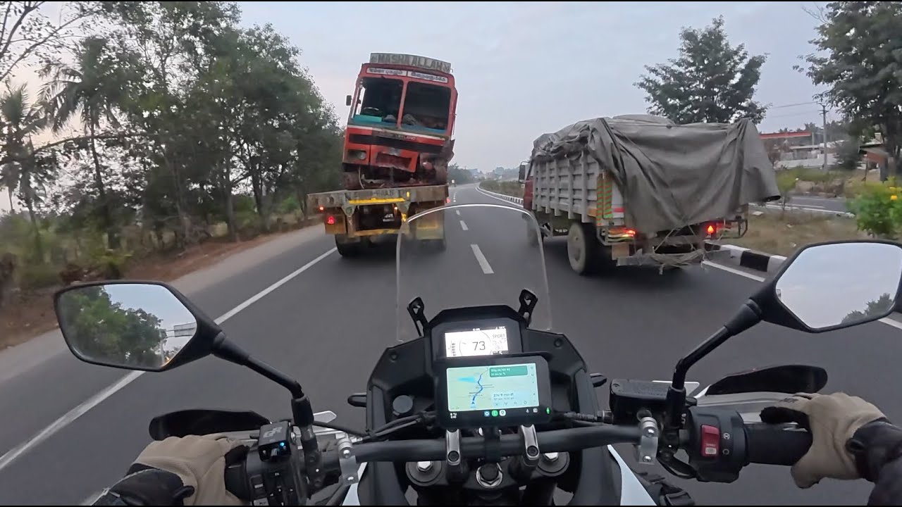 Bangalore to Kolli Hills on Honda Transalp 750 | EP 1 |