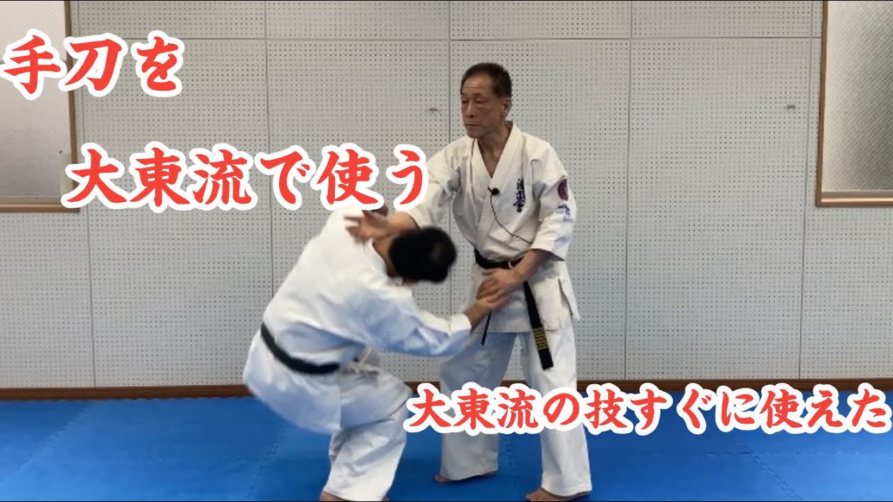 手刀を大東流で使う