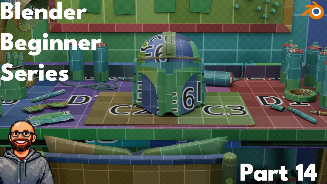 Blender Beginner Course: Part 14 UV Unwrapping 1