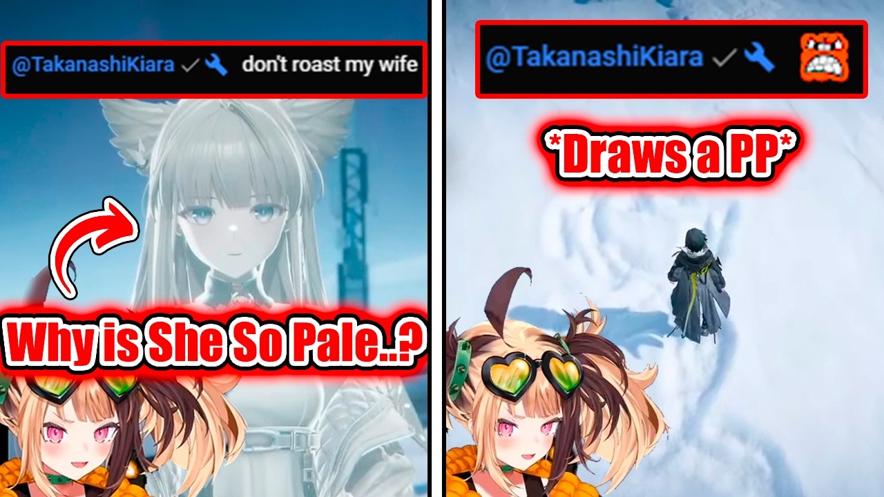 Kiara Opens Gigi’s Arknights Stream and Immediately Gets Triggered