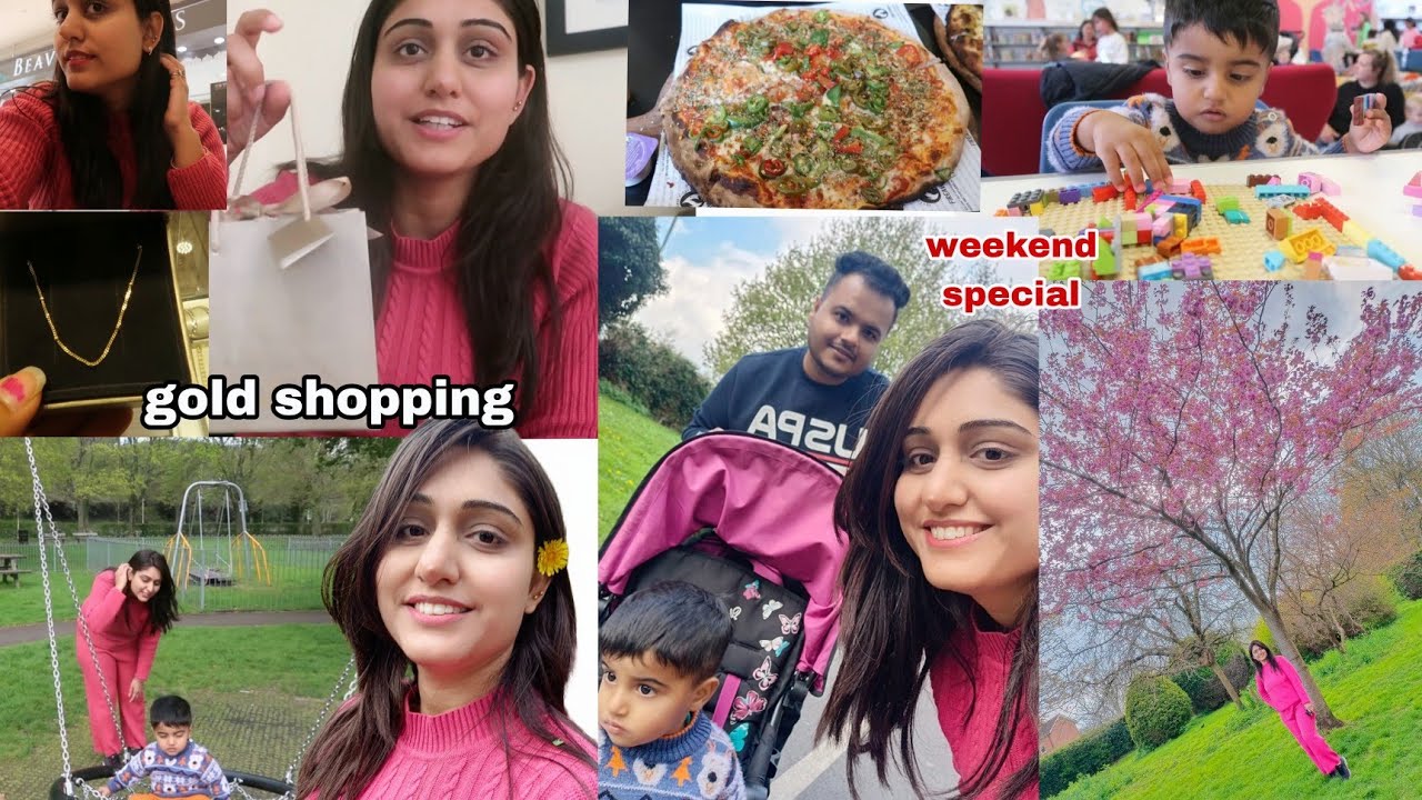 Gold Shopping On Akshaya Tritiya Exploring New Places In Basingstoke Malls Parks Library #indianinuk