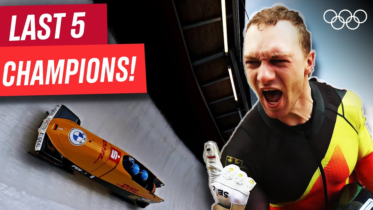 ❄️ Мужской бобслей | 5 последних чемпионов