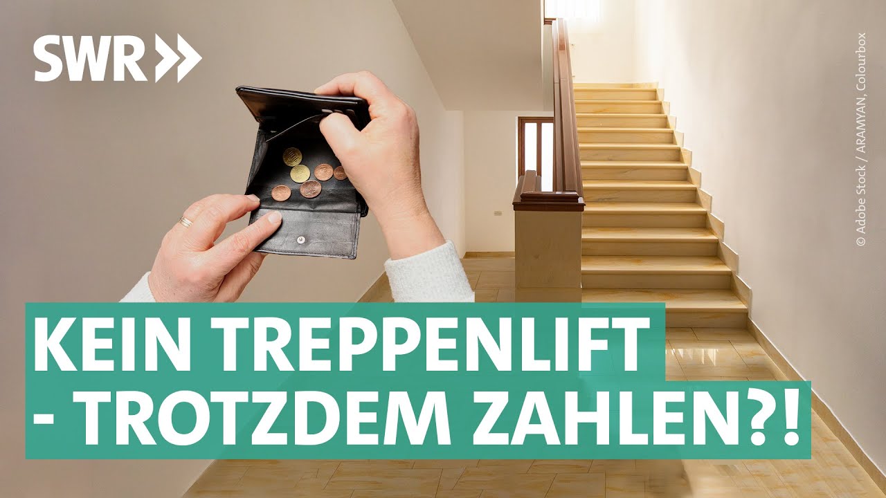 Verpasste Widerrufsfrist: Nie installierter Treppenlift wird teuer | Marktcheck SWR