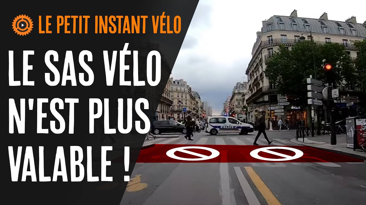 Un agent m'interdit d'utiliser le sas vélo ! Rue de Rivoli