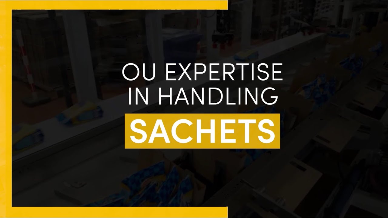 MG Tech expertise in handling sachets