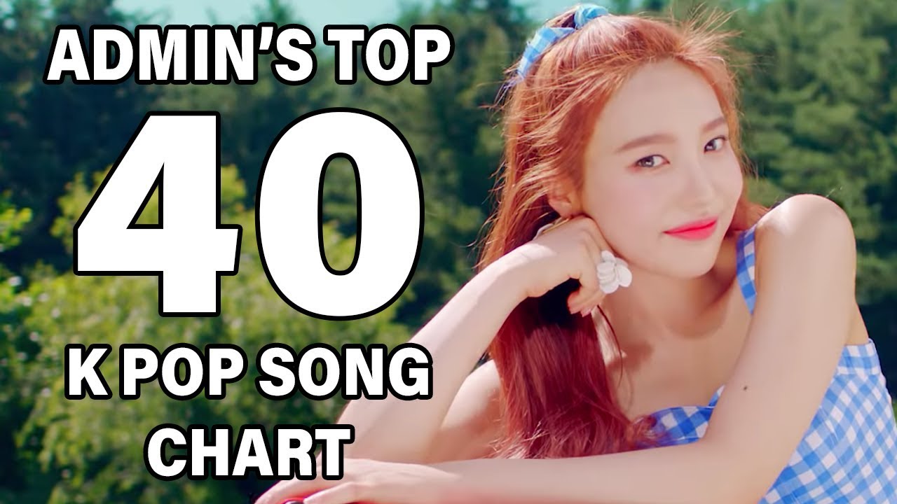 Top 40 K Pop Songs &bull; Admin's Chart (August 2018 - Week 3)