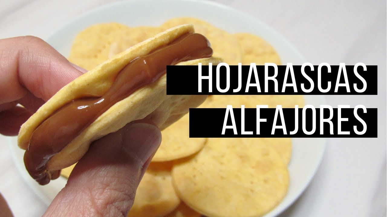 HOJARASCAS ALFAJORES CHILENOS 🇨🇱 / 18 de Septiembre / Receta fácil paso a paso