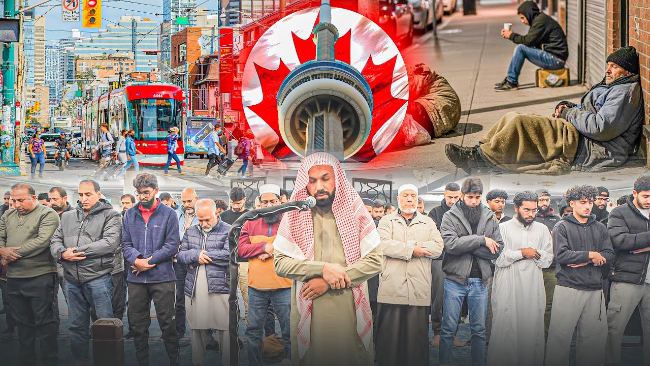 Exploring Downtown Toronto 🇨🇦 Legendary Shawarma, City Vibes & Heartbreaking Moment🥺