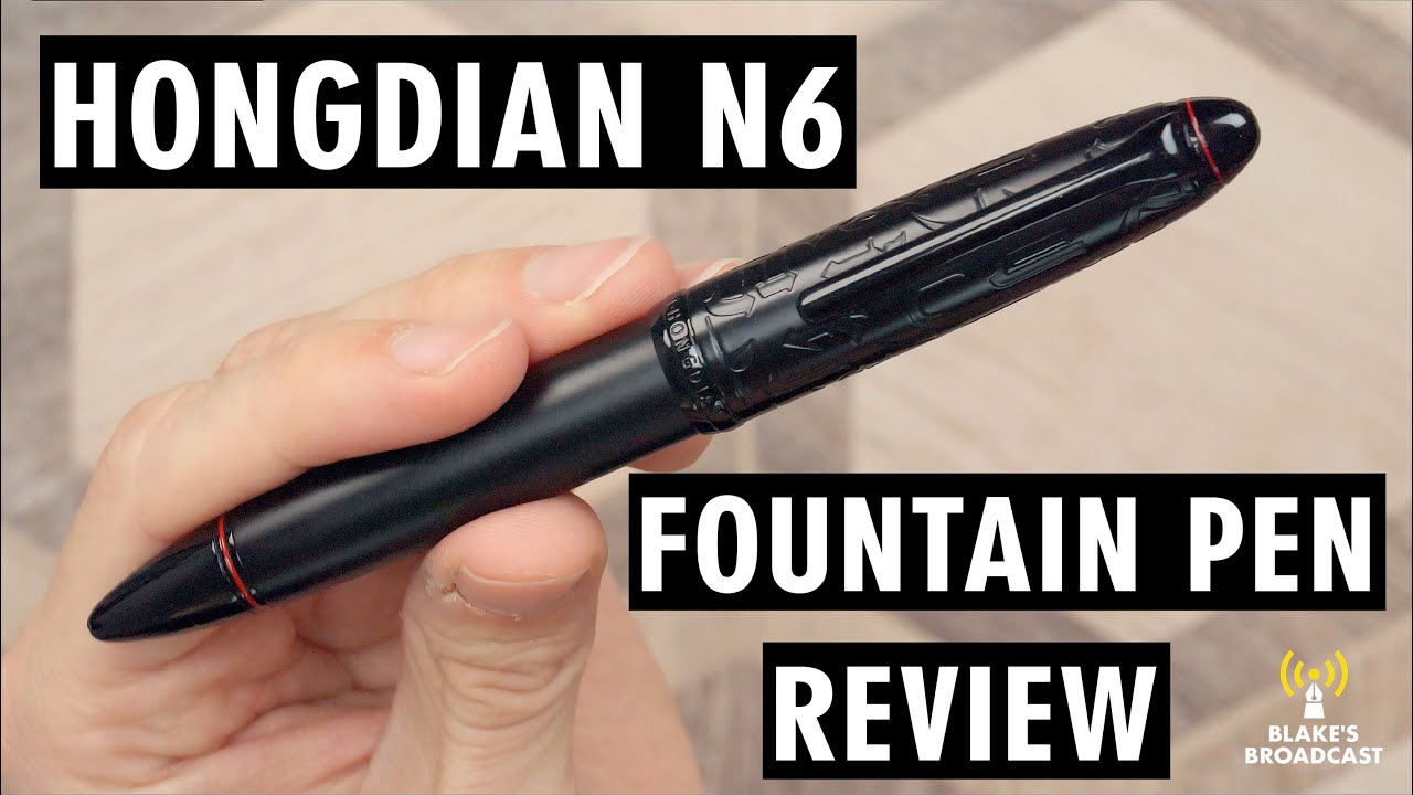 Hongdian N6 Fountain Pen Review 4K
