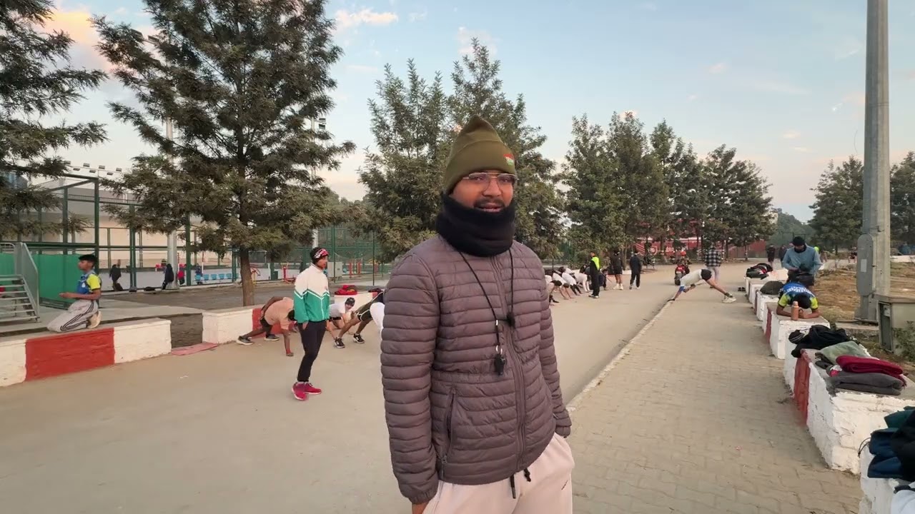 Day-22 agniveer training🧿🇮🇳parade ground 📍