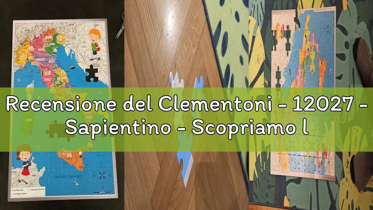 Recensione del Clementoni - 12027 - Sapientino - Scopriamo l'Europa, gioco educativo