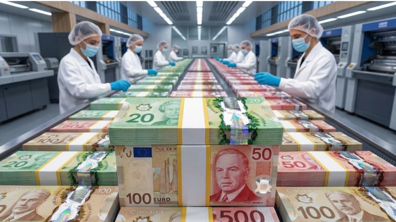 Inside the Canada Polymer Money Factory: Printing One of the World&rsquo;s Safest Currencies(Full Process)