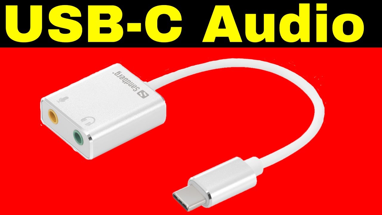 USB-C Audio Adaptor  and USB-C Sound Link by Sandberg Review