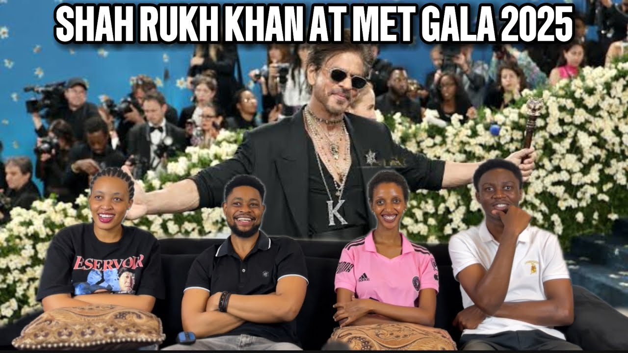Our Reaction To Bollywood megastar Shah Rukh Khan makes Met Gala debut
