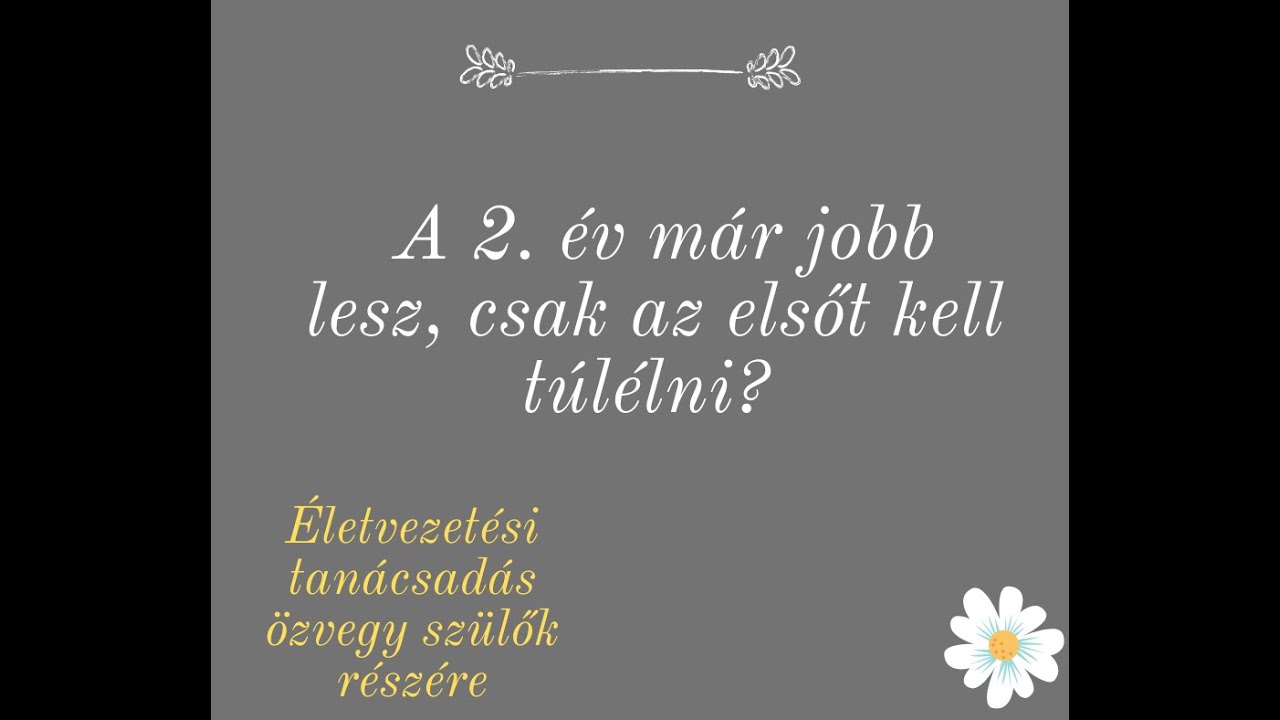 A második év már jobb lesz? Hogyan alakulnak a gyász szakaszai