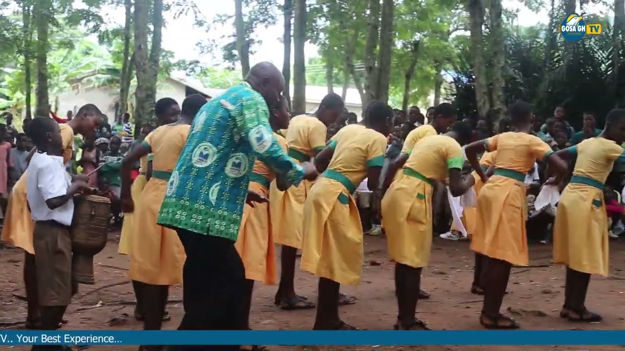 GHANA NAT.. ANTHEM IN EWE CULTURAL FESTIVAL TSITO CIRCUIT EPISODE 2 TSITO RC SCHOOL