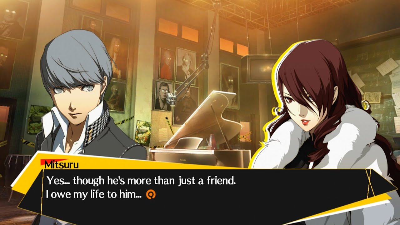Persona 4: Arena | Ю напоминает Мицуру из P3MC
