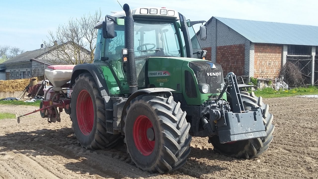 Sianie kukurydzy || 2016 || Fendt 412 Vario TMS & Mf 255