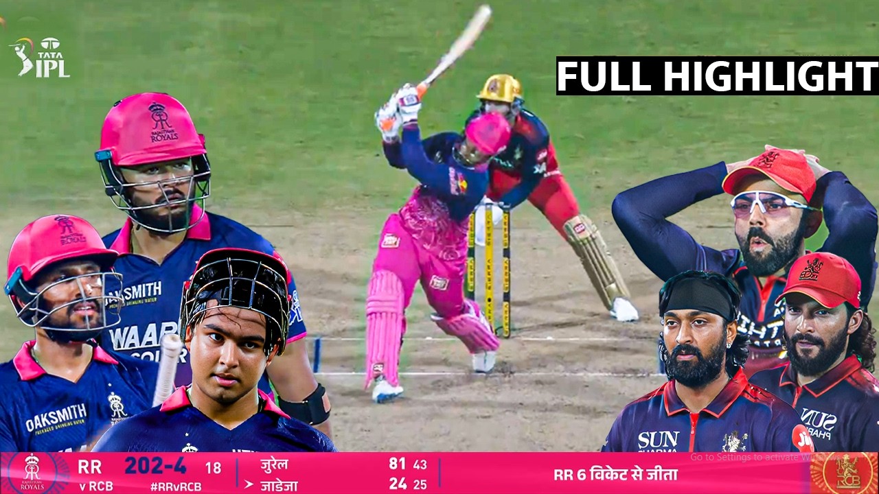RR vs RCB IPL 2026 Full Highlights | Rajasthan vs Bangalore IPL 2026 Full Highlights