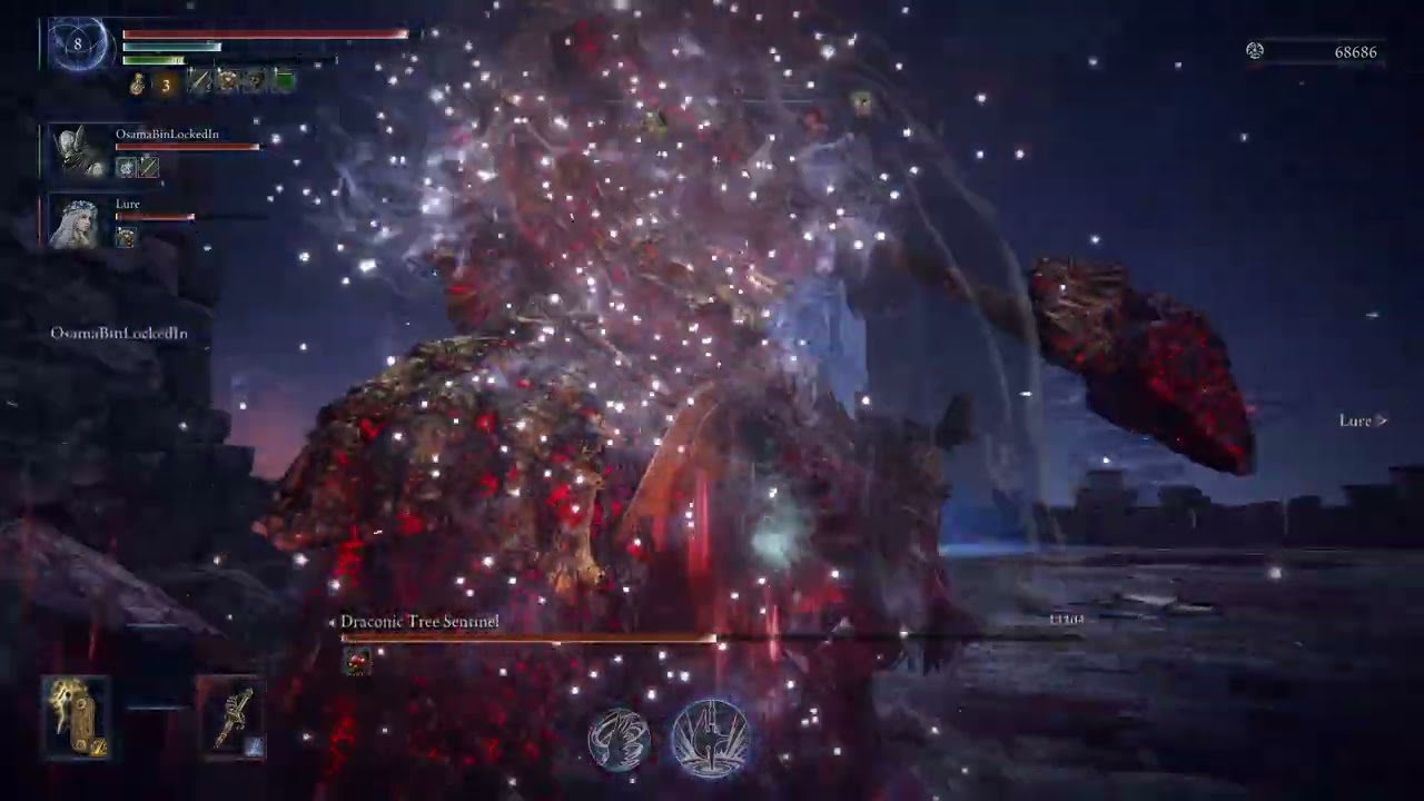 [Elden Ring Nightreign] - Depth 5 Guardian Gameplay - Caligo Random Trios