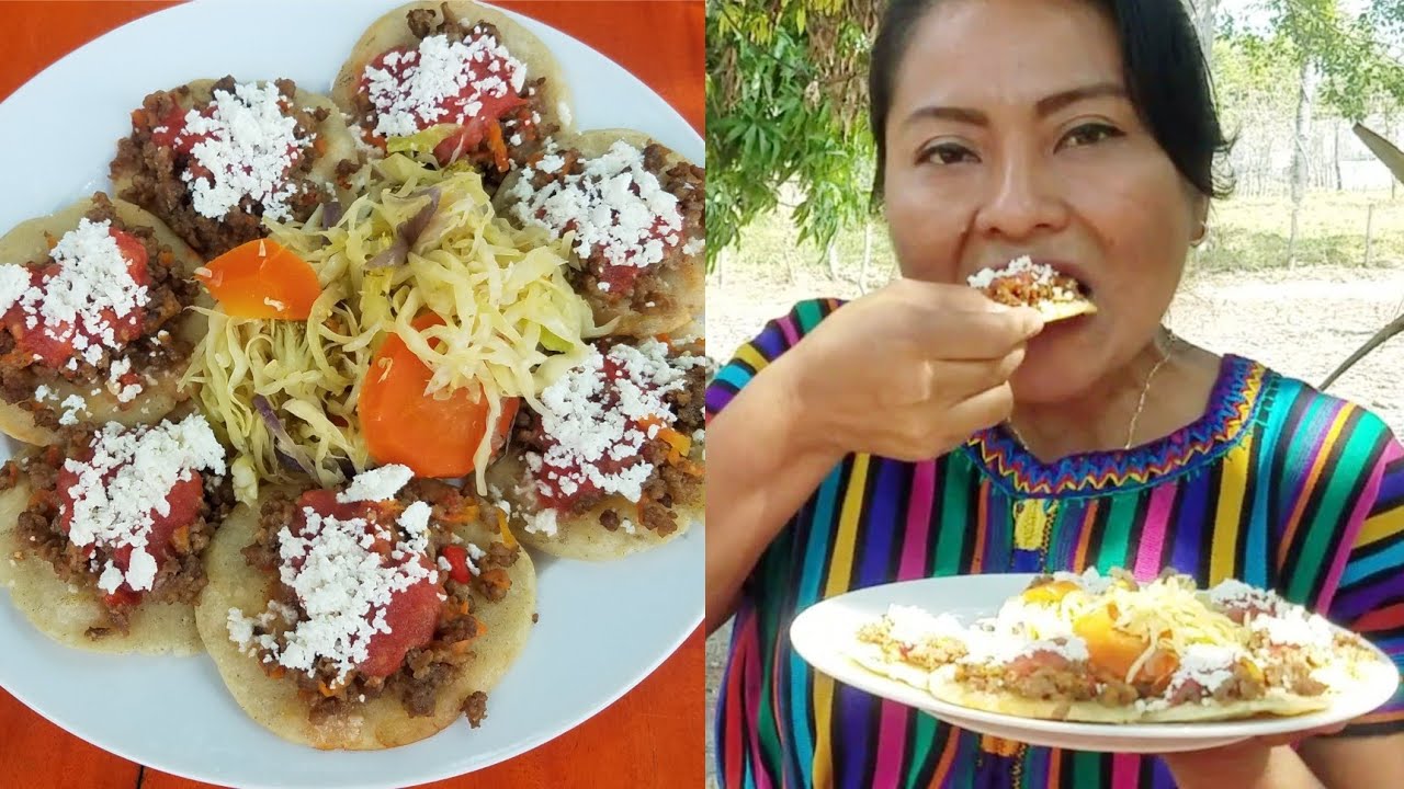 Garnachas guatemaltecas 🤤🤤 Este platillo les encanta a mis hijos.