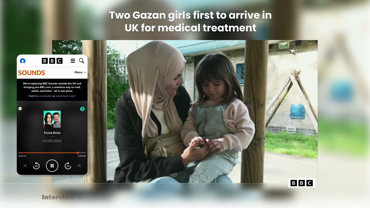 Project Pure Hope on BBC: Gaza Children Reach UK for Urgent Treatment