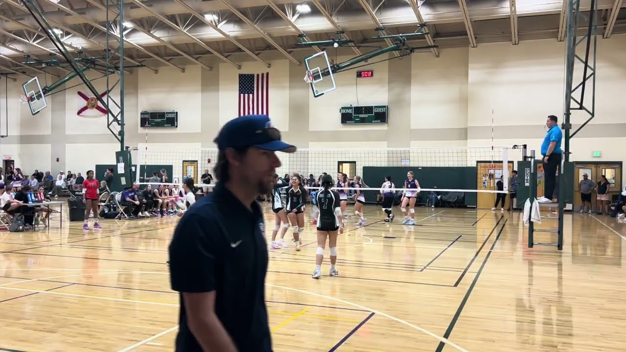 AAU Invitational: Gold Bracket 2nd Round: Tidal Wave 16 vs USA South 16 Elite Set 1￼ (W 25-18)