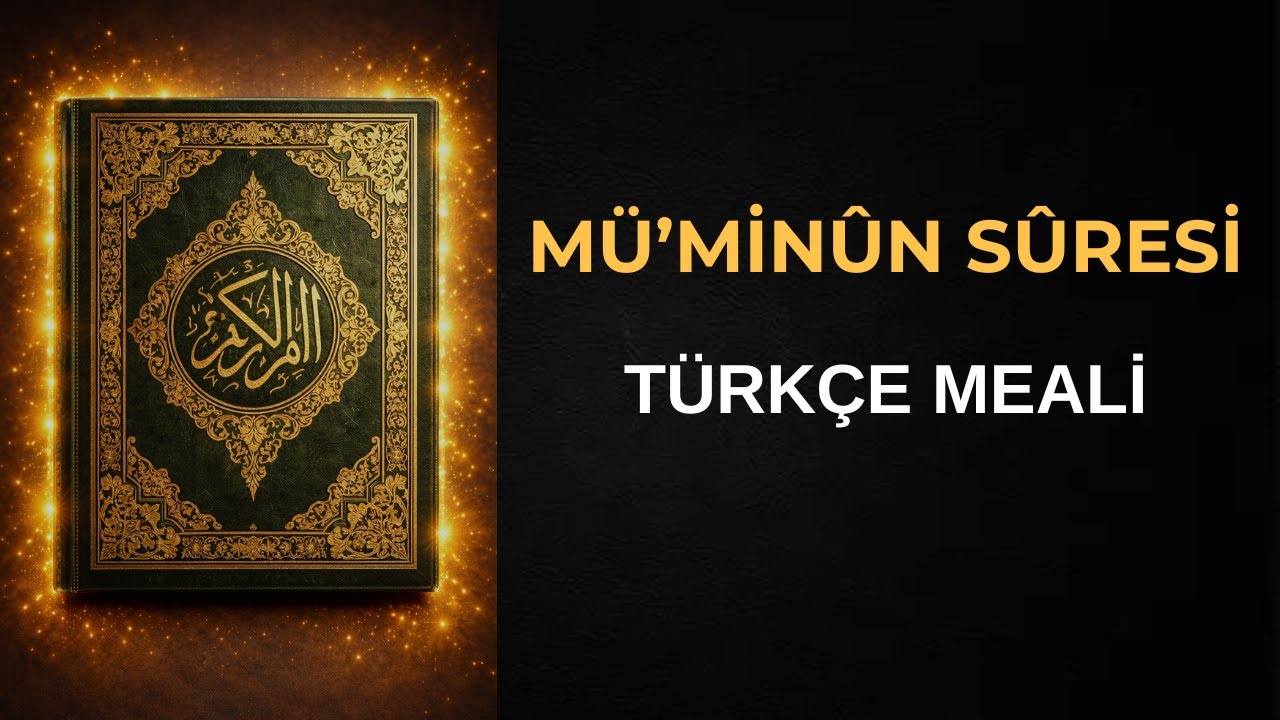 Mü’minun Suresi Türkçe Meali | 23. Sure | Kur'an-ı Kerim