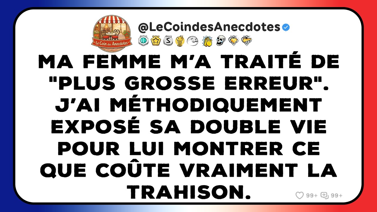 Ma femme m’a traité de 