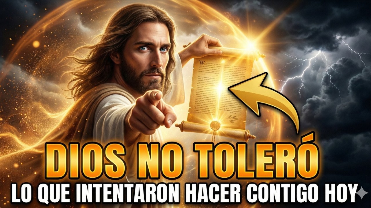 ⚔️DIOS NO TOLERÓ LO QUE INTENTARON HACER CONTIGO HOY