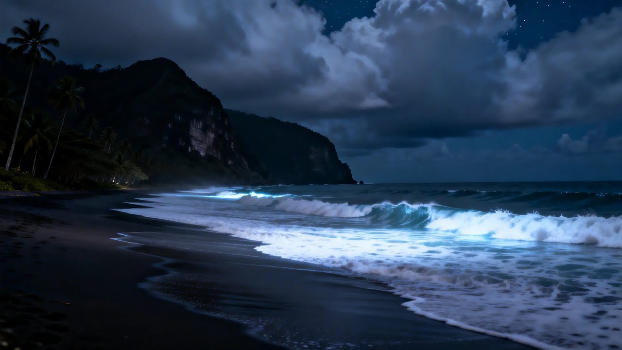 Fall Asleep Quickly With Ocean Waves, 10 Hours Deep Calm Sleep