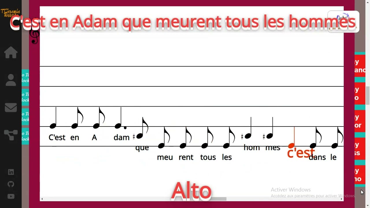 C'est en Adam que meurent tous les hommes - Joseph Franck Mpola - Alto
