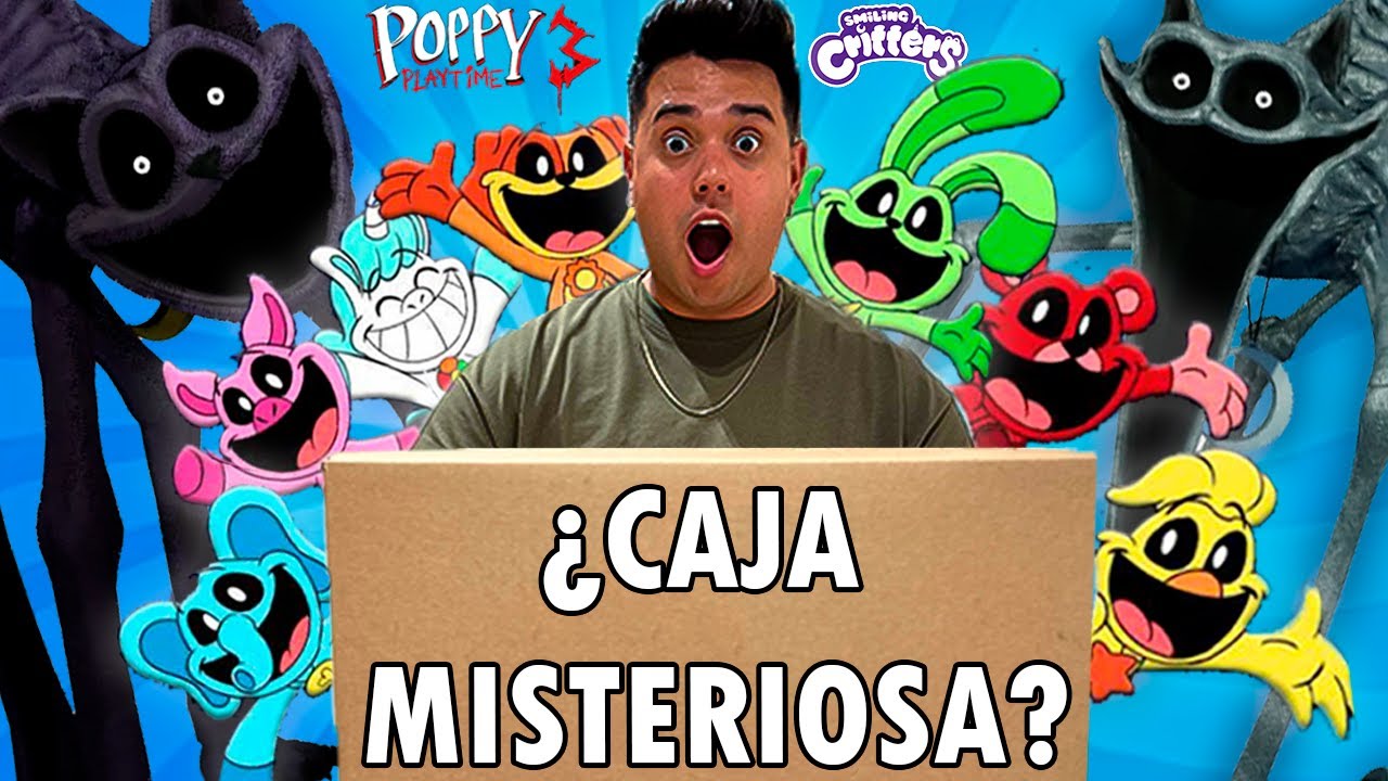 ¡ABRIMOS LA CAJA SECRETA y MISTERIOSA de POPPY PLAYTIME CHAPTER 3 y LOS SMILING CRITTERS! 🐸 SIMBA