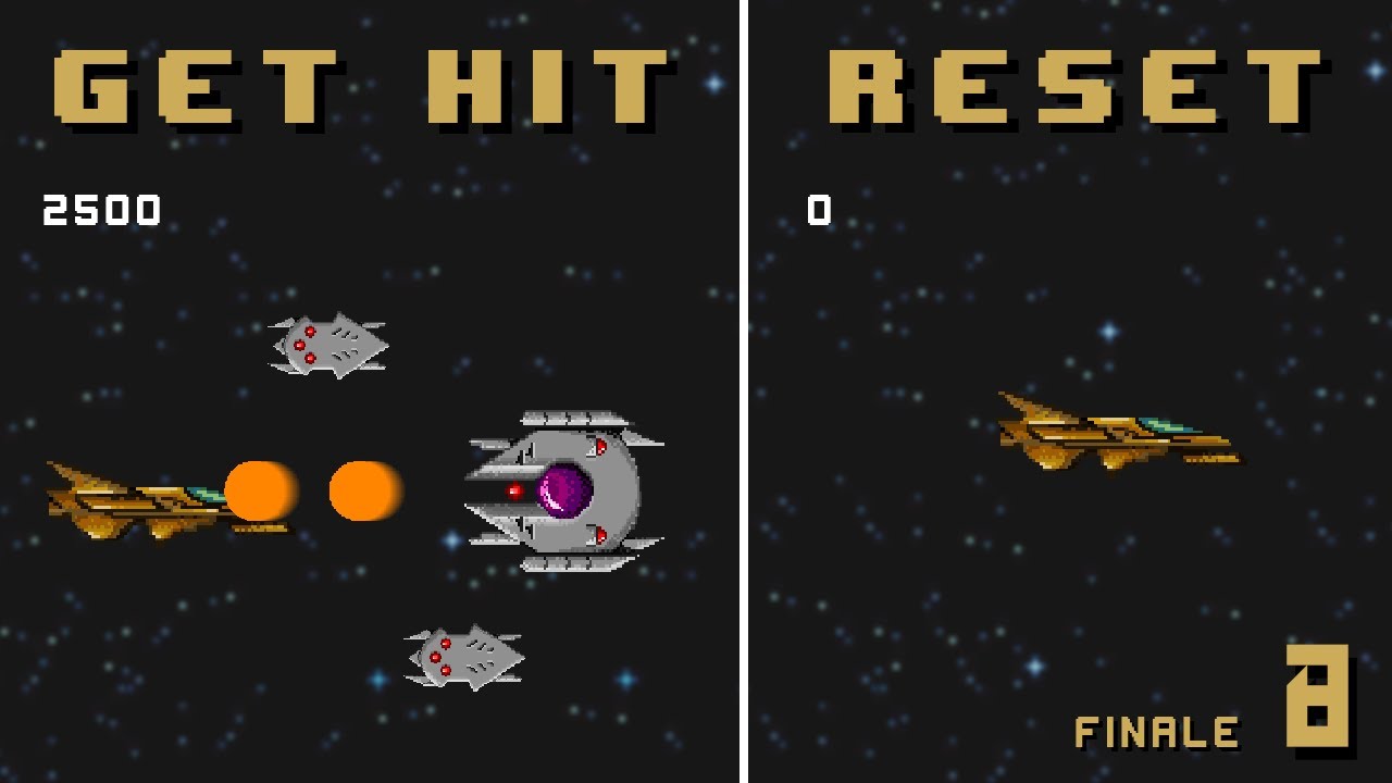 Level Resets | MAKE A SHMUP game like Gradius #8 | Unity How To Tutorial