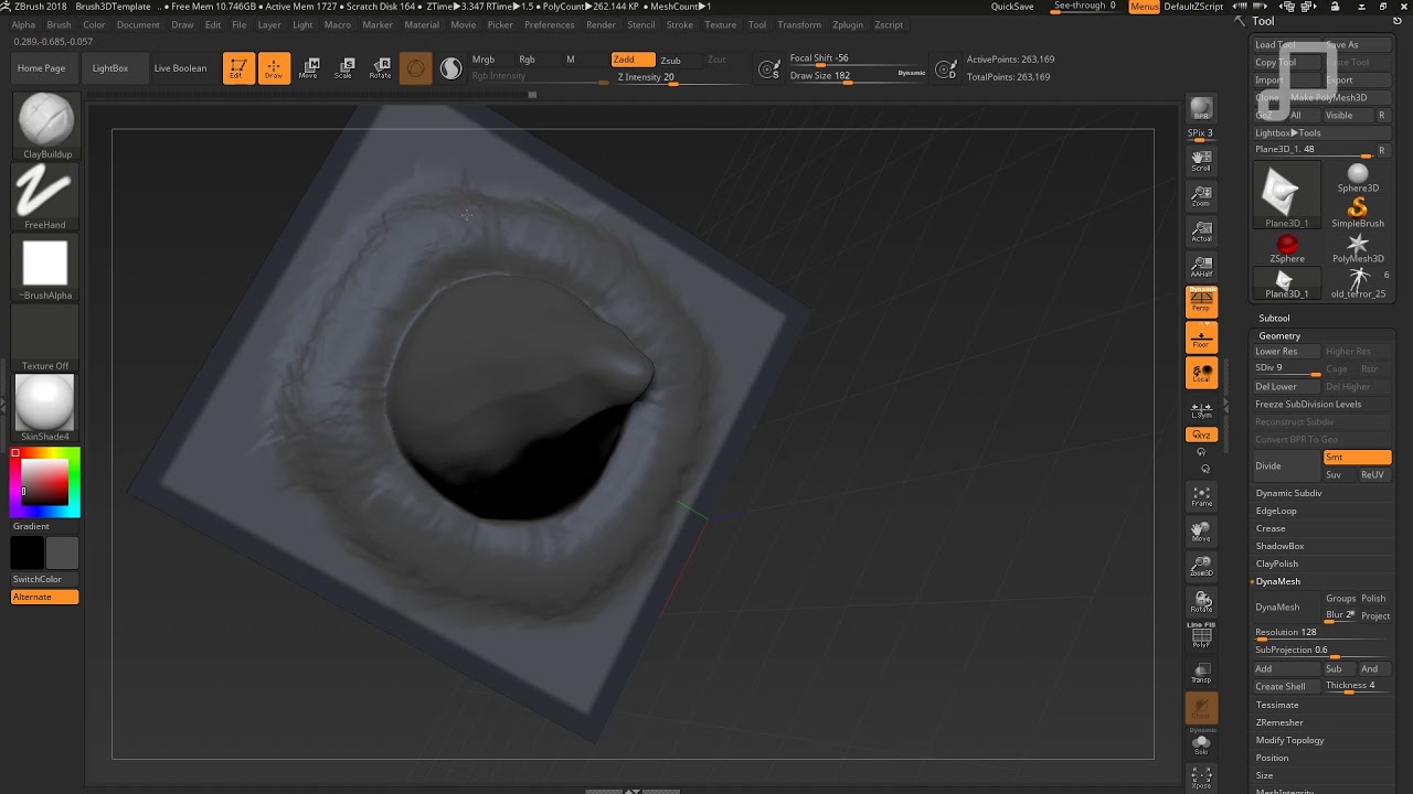 Crear Pincel Personalizado en ZBrush