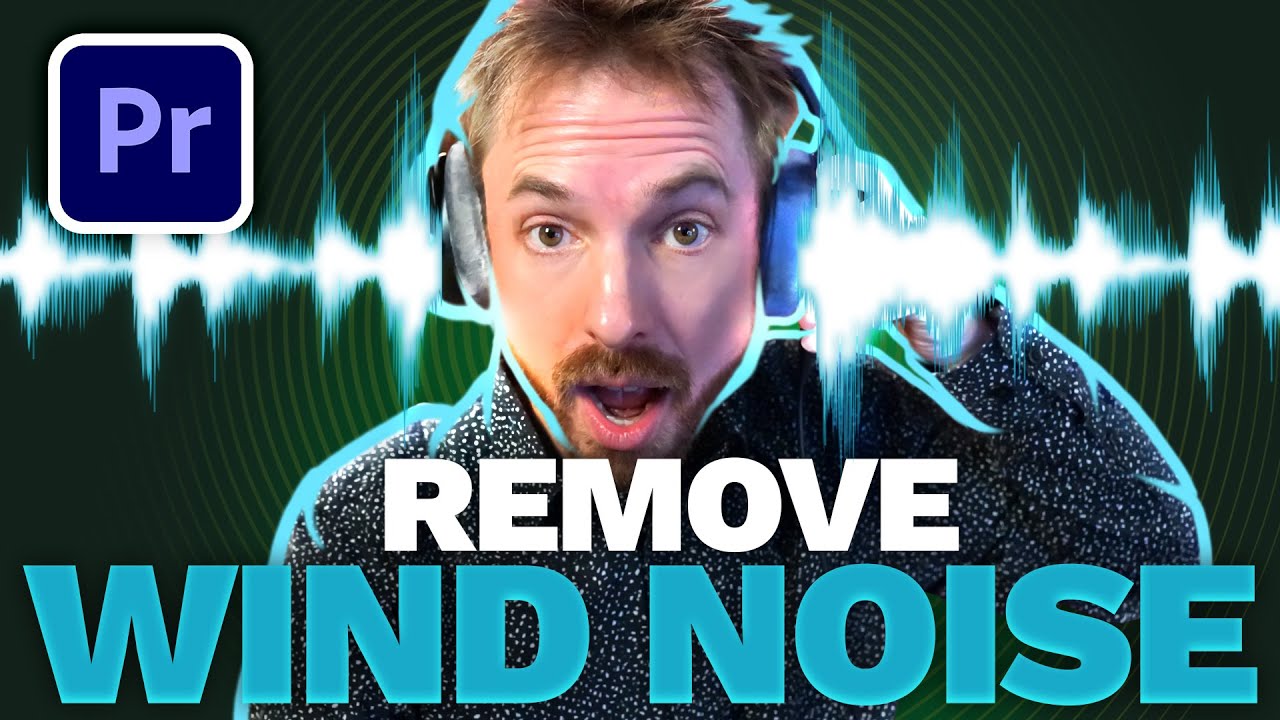 How to Quickly Remove Wind Noise with Premiere Pro - EASY Beginner Tutorial - Step By Step