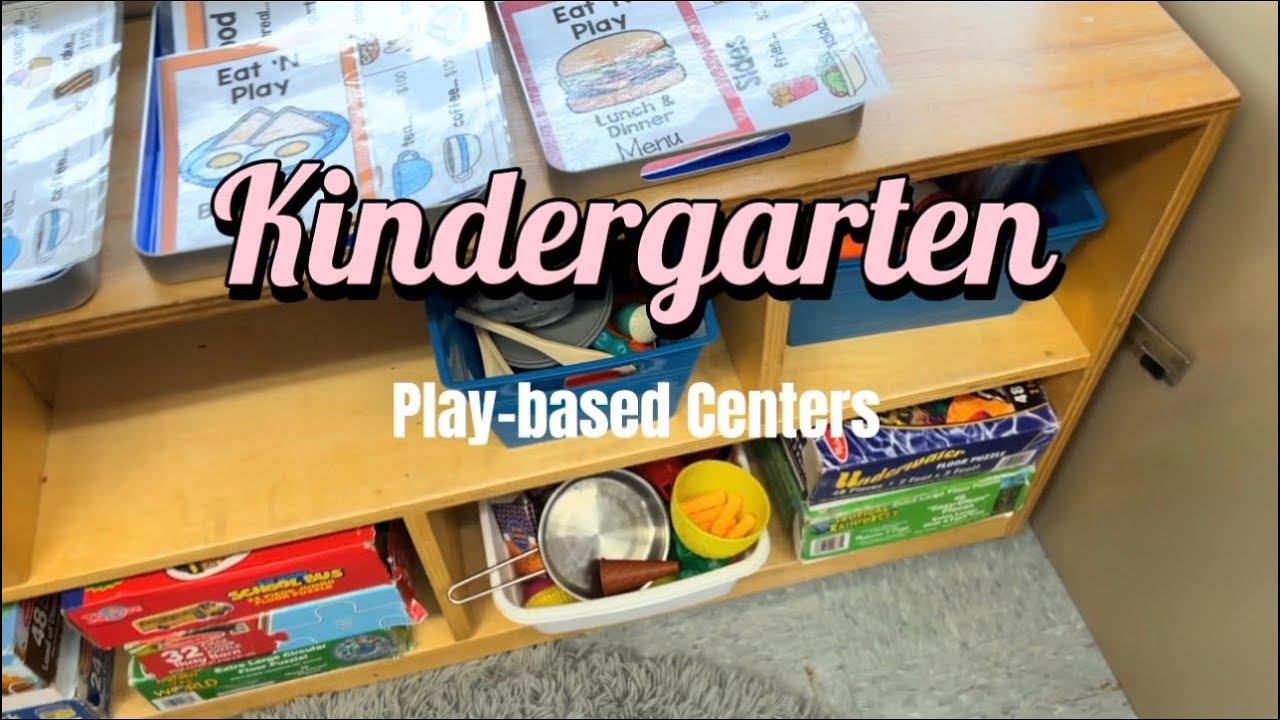 Kindergarten Play-based Centers