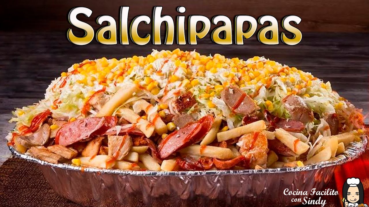 SALCHIPAPA DE CARNE DE LA COSTA COLOMBIANA 🍟🥩 - RECETA CASERA DE COMIDAS RÁPIDAS ✅