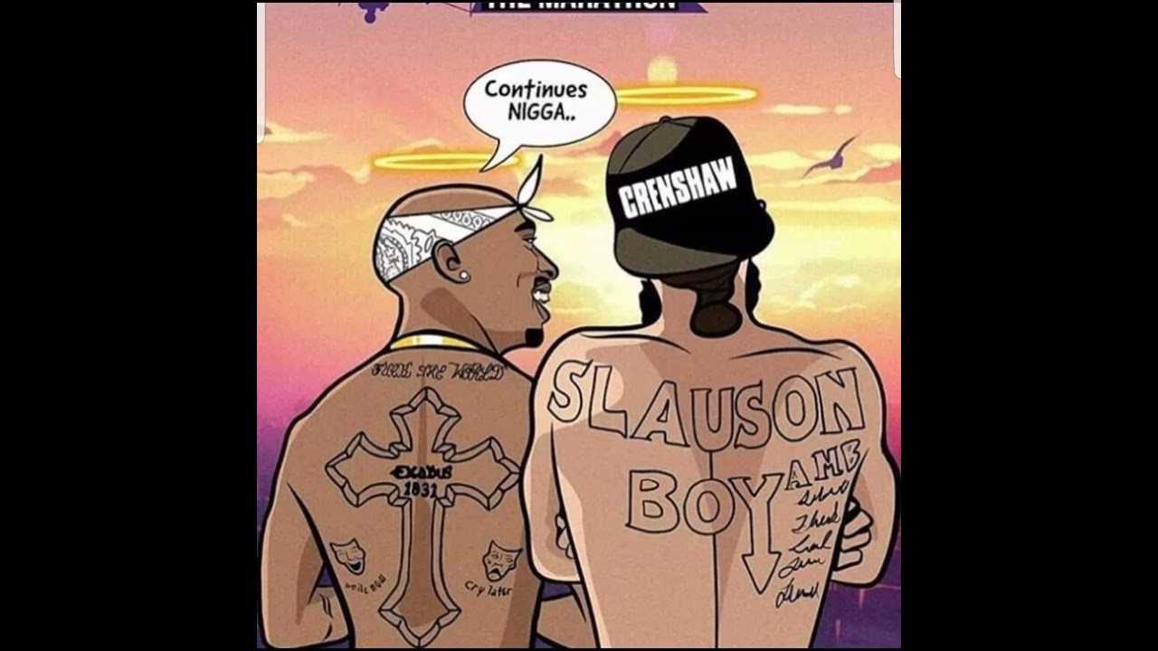 2PAC & Nipsey Hussle Ft J. Cole & DMX-Love Is Gone.👑. Prod. By. Thug Theory.👑.