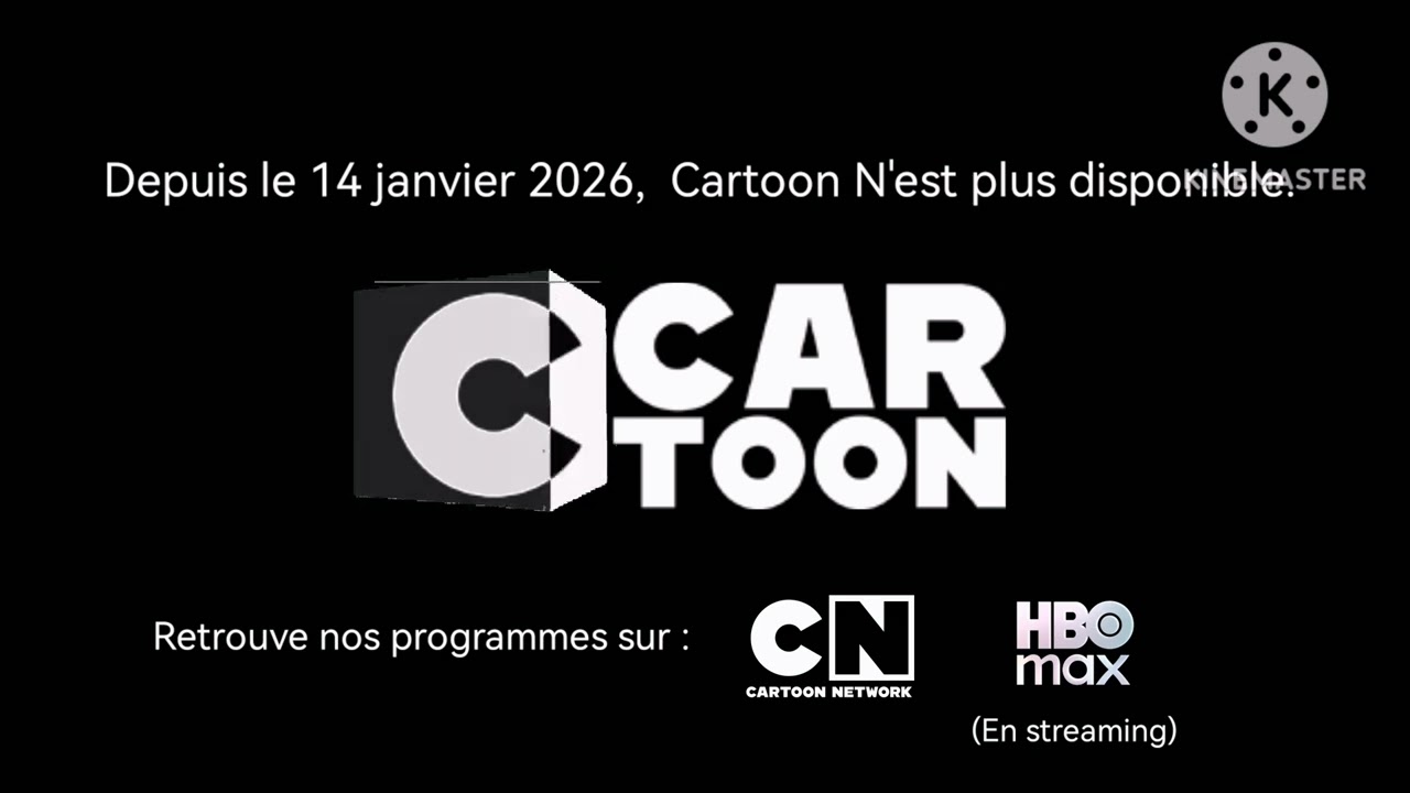 Cartoon HD Shutdownie - Arrêt de la chaîne (1/14/26 à 2h30) 