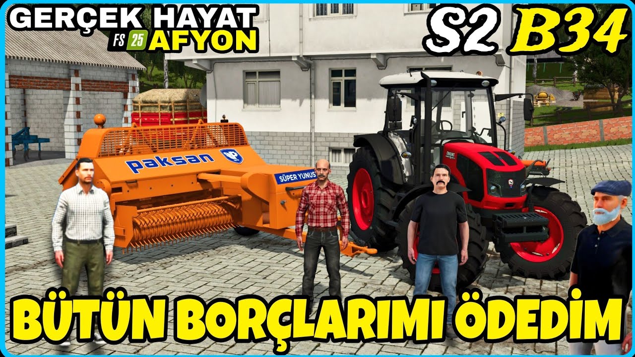 BÜTÜN BORÇLARIMI ÖDEDİM❗️ MURTAZA'YA YENİ TRAKTÖR ALDIK ● 3. GÜNDE HASAT SEZONU BİTTİ ● GERÇEK HAYAT