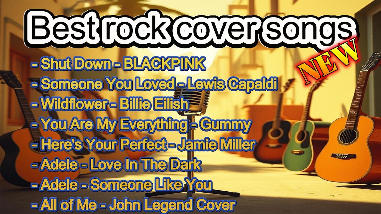Lewis Capaldi  Adele Billie Eilish  Gummy Best rock cover songs new Shut Down - BLACKPINK