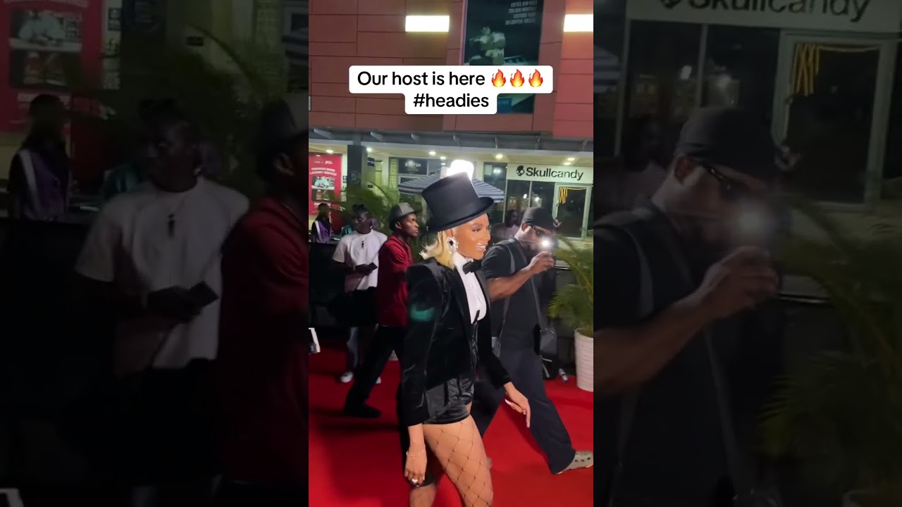 Nancy Isime on host duties tonight 🔥🔥🔥#headies #nancyisime