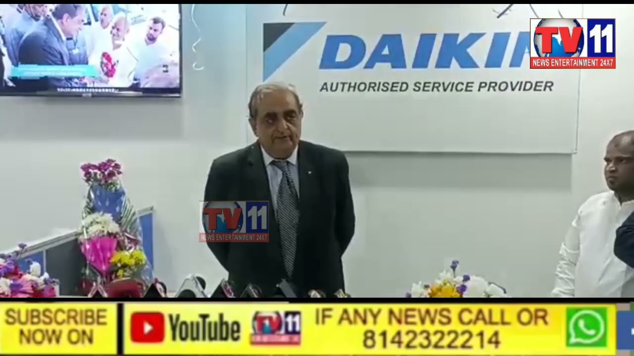 DAIKIN LEADING AIR CONDITIONING MEGA SERVICE PROVIDER CENTRE INAUGURATION  CHAIRMAN KANWAL JEET JAWA