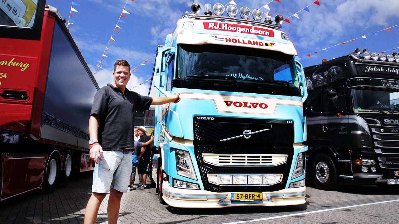 Volvo Trucks - A rare shade of blue on this old’s cool designed truck – “Welcome to my cab – light”
