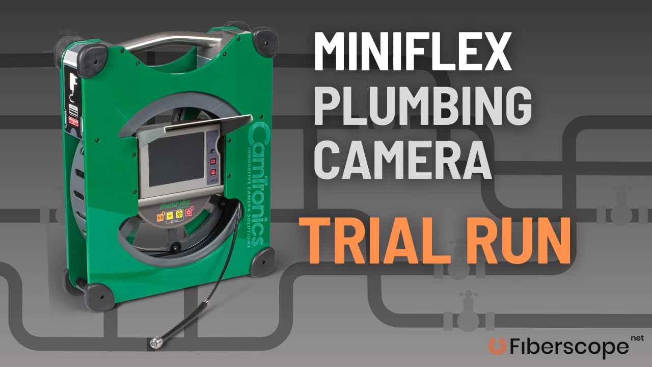 Miniflex Plumbing Camera Flexibility Test | Tight Elbows